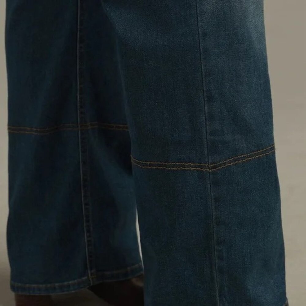 The Eventide High-Rise Wide-Leg Trouser Jean by Pilcro - Anthropology *NWOT - Picture 3 of 12